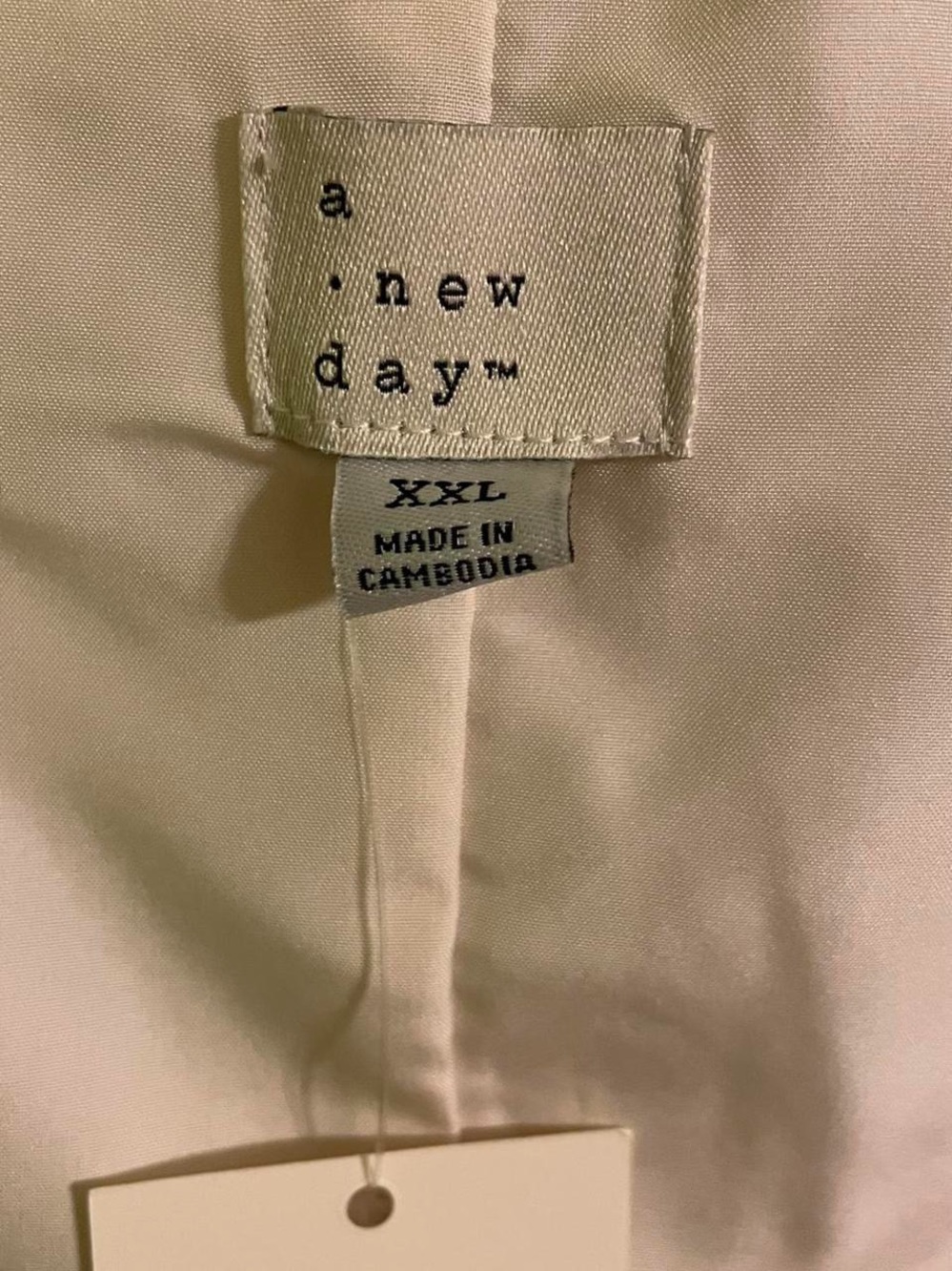 a new day Cream Sleeveless Vest Top - Picture 2 of 3